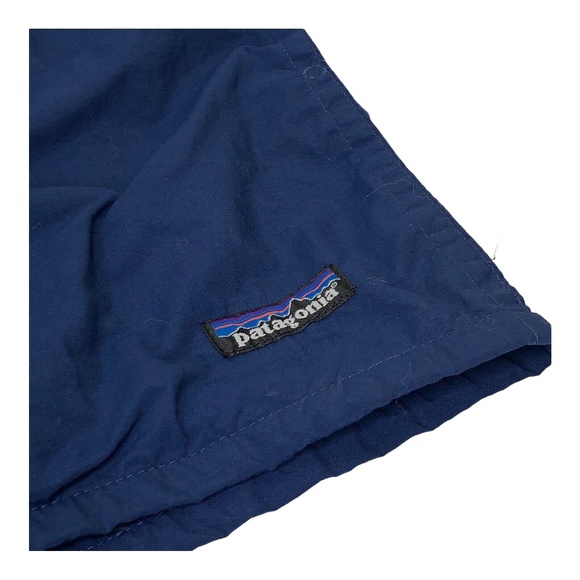 Patagonia Men's Baggies Swim Trunks Lined Shorty Surf Blue Vintage 90's Y2K L - Picture 3 of 10